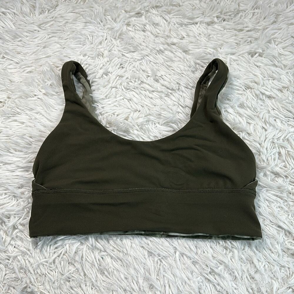 Lululemon Align Reversible Bra *Light Support, A/B Cup Diamond Dye Light Sage